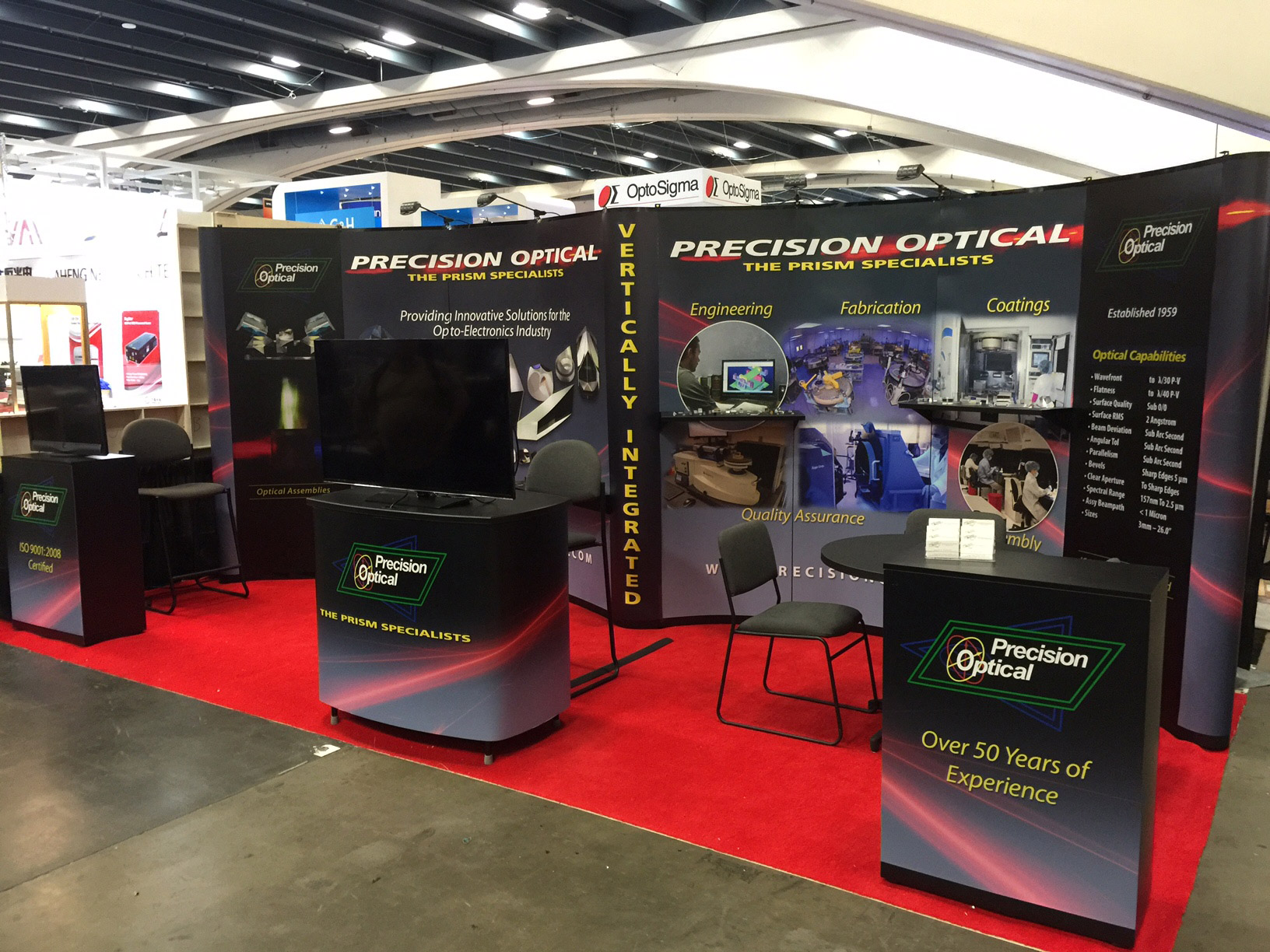 Precision Optical to Exhibit at Photonics West Booth# 338